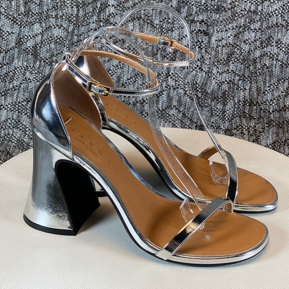 Marni Mirror Sandal Block Heel Mirrored ankle strap 39.5